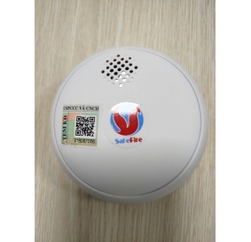 Đầu báo cháy khói liên động không dây  SAFEFIRE  CAO CẤP đã có tem KIỂM ĐỊNH