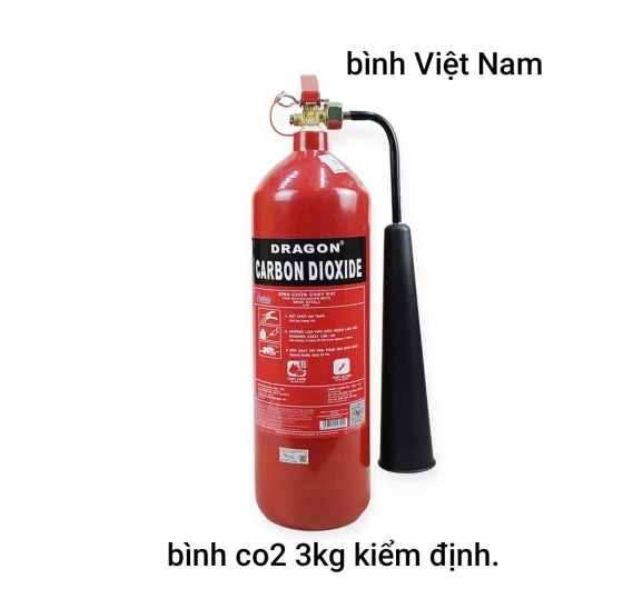 bình chữa cháy CO2 MT3 DRAGON VIỆT NAM