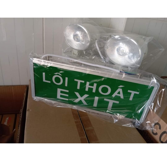 den exit  đèn thoát hiểm 